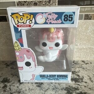 Funko Pop Tasty Peach Vanilla Berry Nomwhal Narwhal Vinyl Figure Toy Kawaii